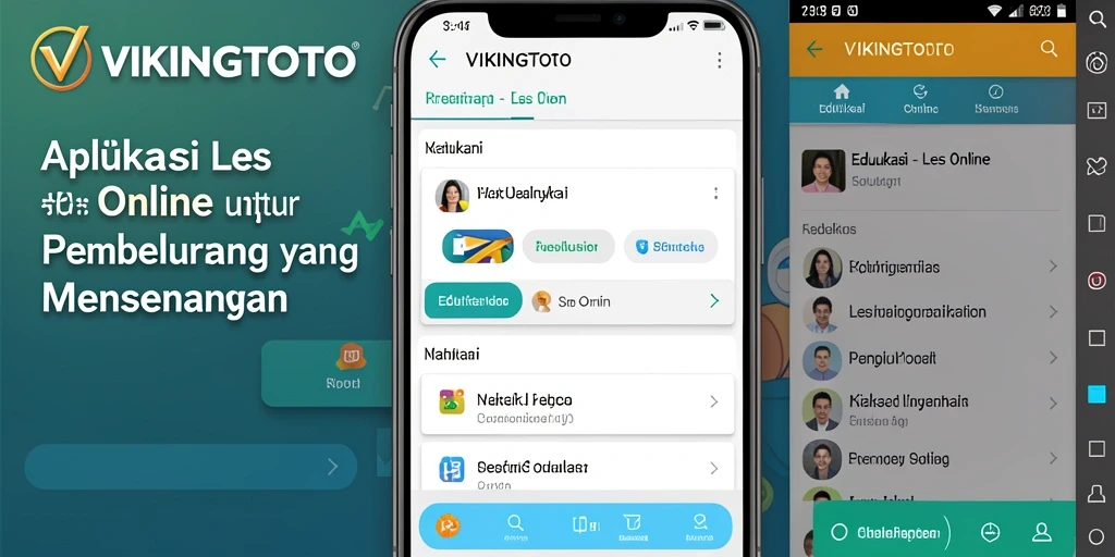 Antarmuka pengguna VIKINGTOTO yang ramah dan intuitif untuk Les Online.