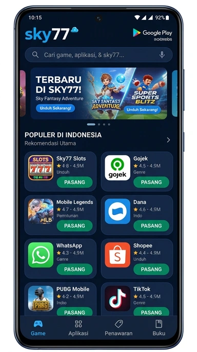 Aplikasi Populer & Kanal Uji di sky77 — Temukan yang Terbaik!